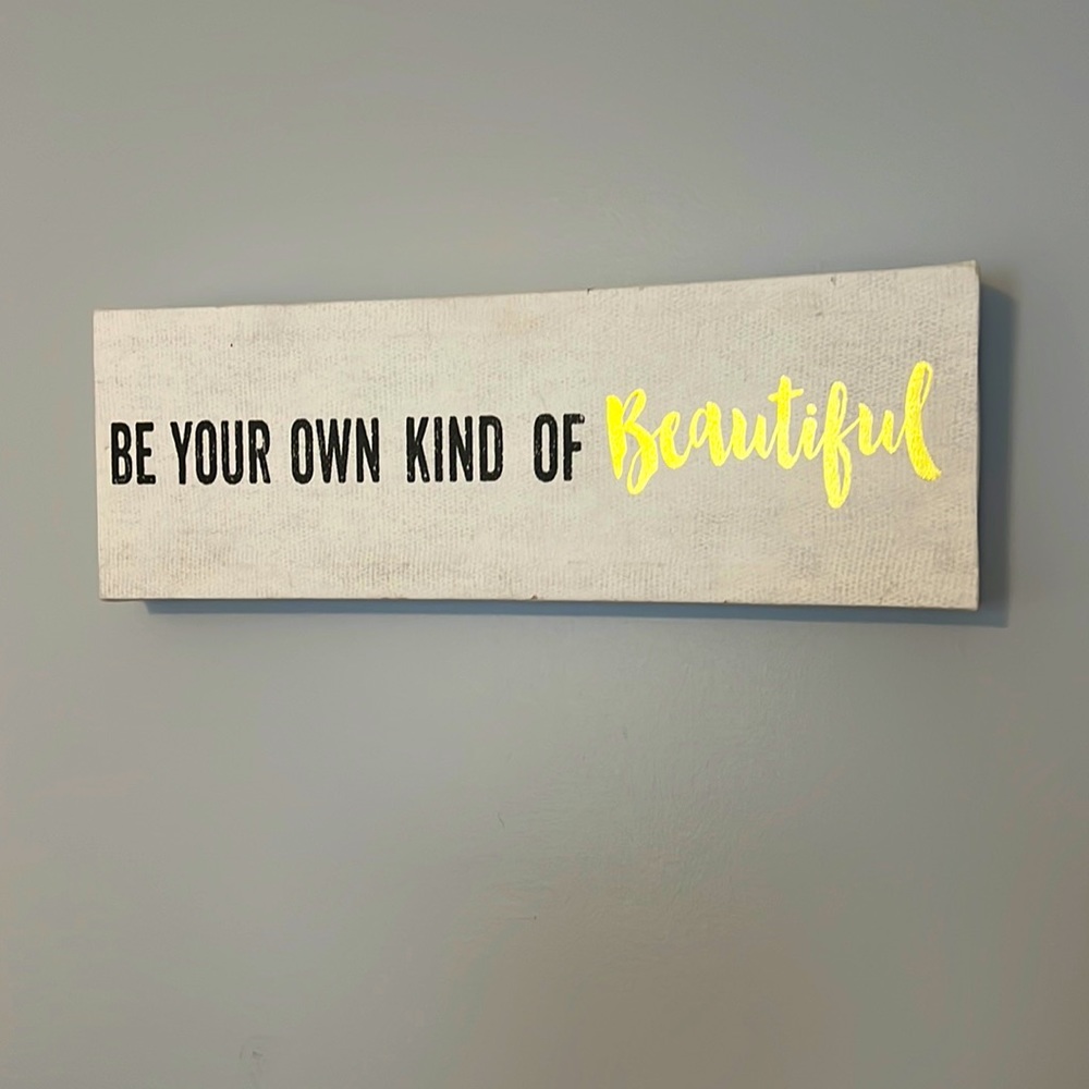 Uplifting sign!